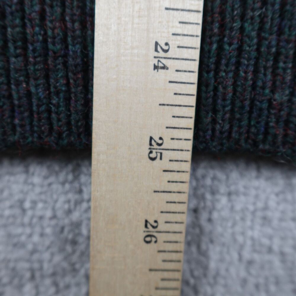Vintage Poplar Classics Sweater Men's XL Multicolor Knit 100% Acrylic Made USA - Picture 9 of 10